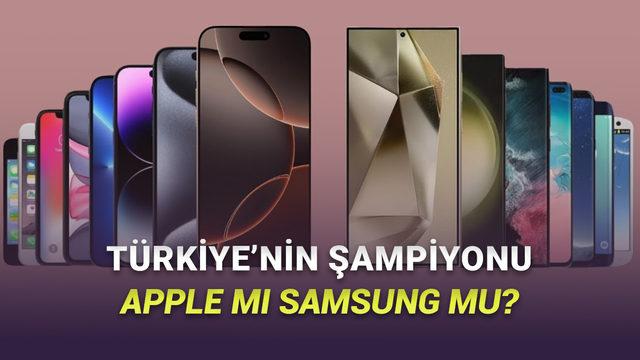 2025'te Türkiye'de En Çok Kullanılan Akıllı Telefon Markaları Belli Oldu!