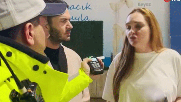 Bursa’da Kadın Sürücüden İlginç Alkol Denetimi Tepkisi