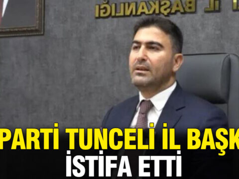 Ak parti tunceli il baskani hakan ozer istifa etti i44d8bgl